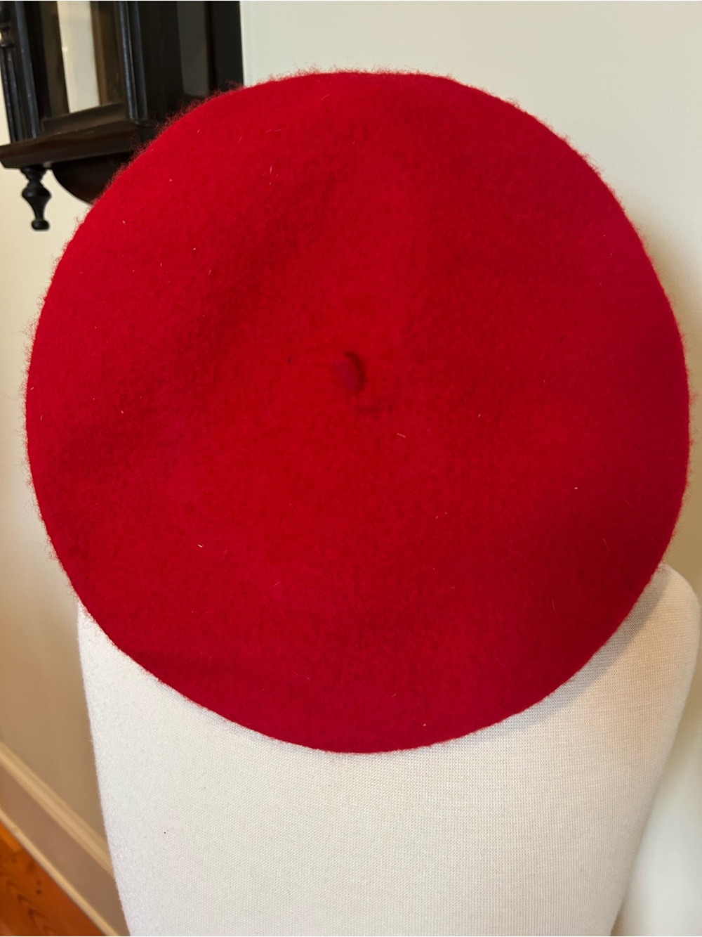 Classic Red Wool Beret - Women’s Fashion Hat